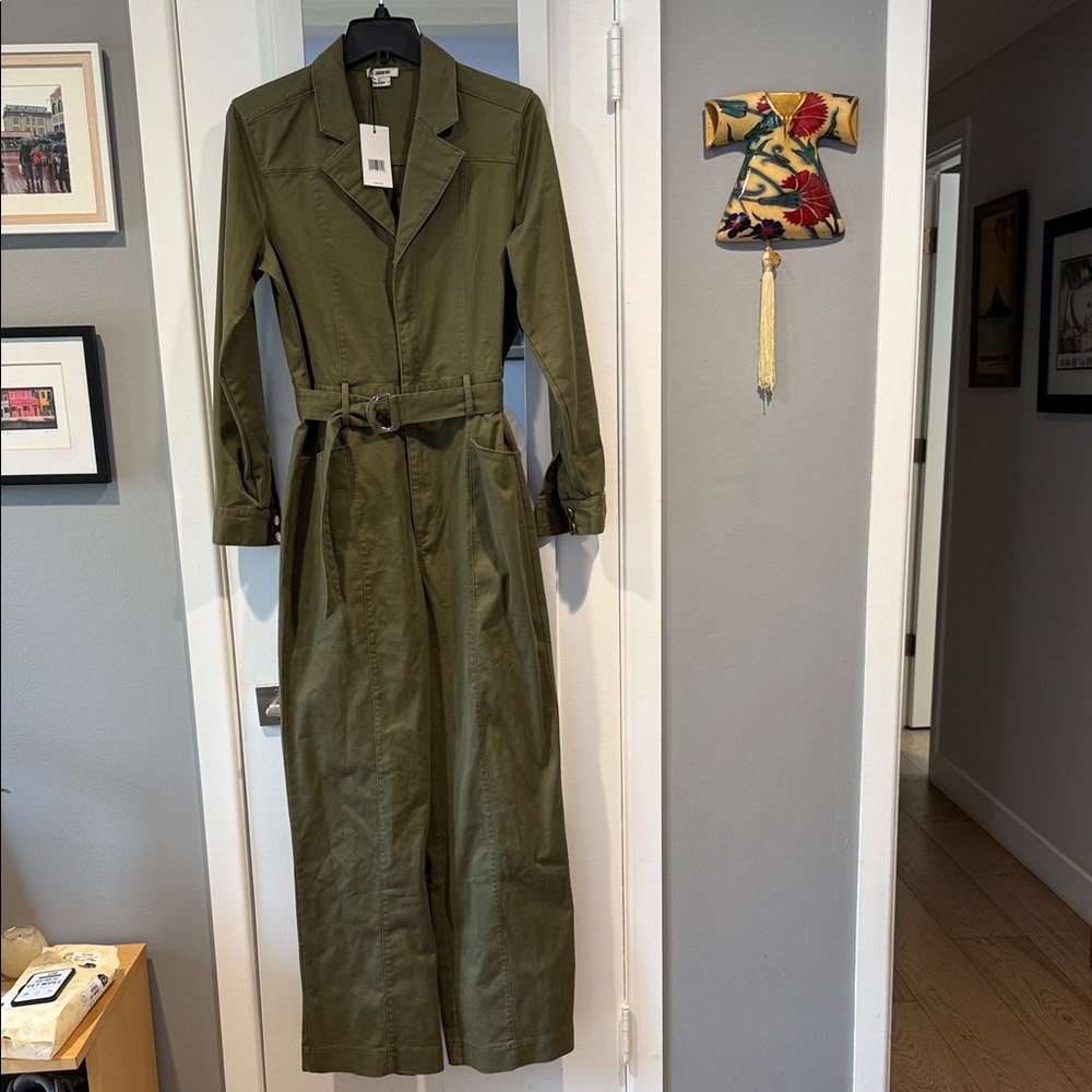 Jason Wu Forest Green Women's Jumpsuit (NWT)